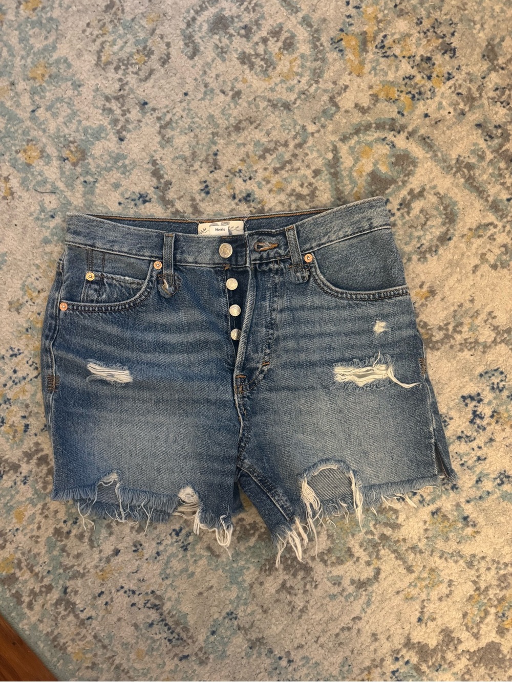 Free people x we the free Norris denim shorts size 25